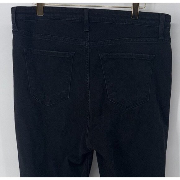 Buckle Flying Monkey High Rise Ankle Skinny Black Jeans Women's Size 32 27" Ins - Picture 5 of 10